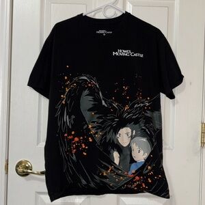Studio Ghibli Howl's Moving Castle Howl & Sophie Wings T-Shirt